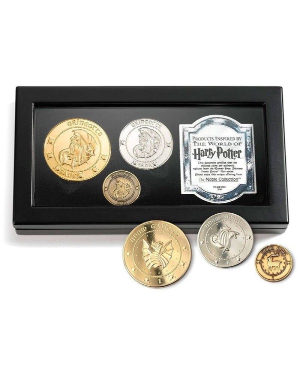 Set monedas Gringotts Harry Potter