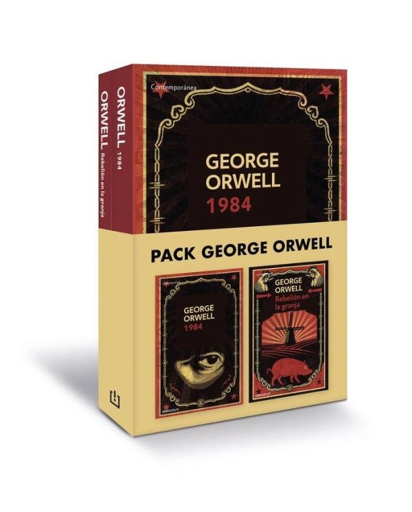 PACK GEORGE ORWELL 1984 REBELION EN LA GRANJA