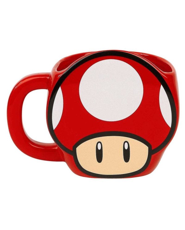 Taza 3D seta Super Mario Nintendo