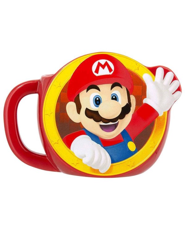 Taza 3D Super Mario Nintendo