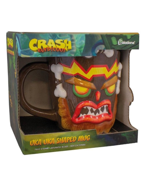 Taza 3D Uka Uka Crash Bandicoot