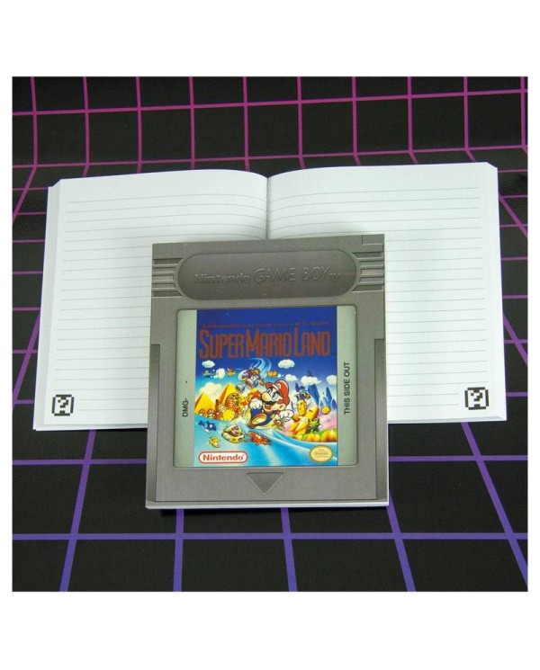 Libreta cartucho Super Mario Nintendo