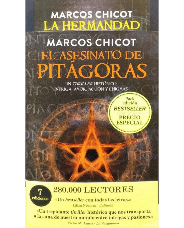 PACK REGALO EL ASESINATO DE PITAGORAS Y LA