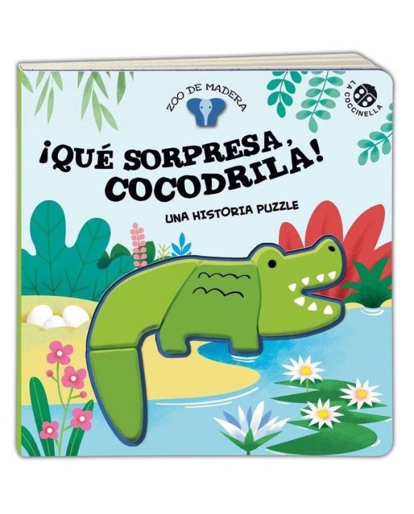 QUE SORPRESA COCODRILA UNA HISTORIA PUZZLE