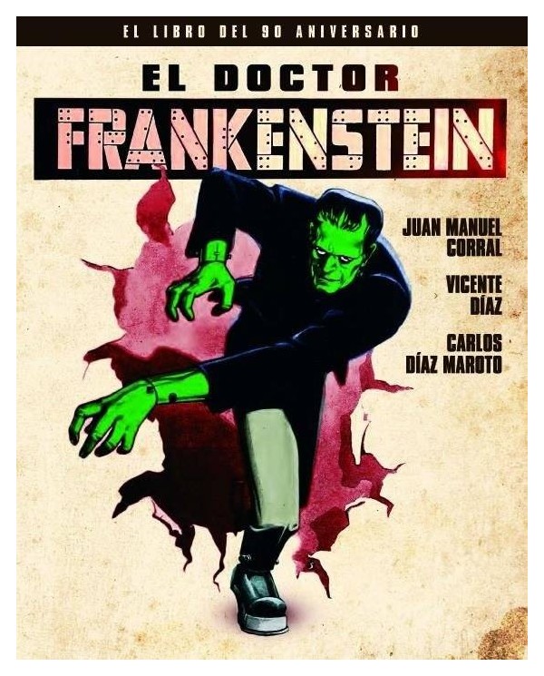 DOCTOR FRANKENSTEIN,EL EL LIBRO DEL 90 ANIV