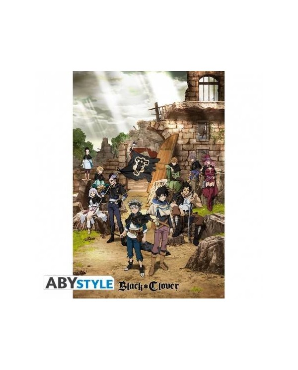 BLACK CLOVER - Black Bull squad & Yuno - Póster (91,5x61)