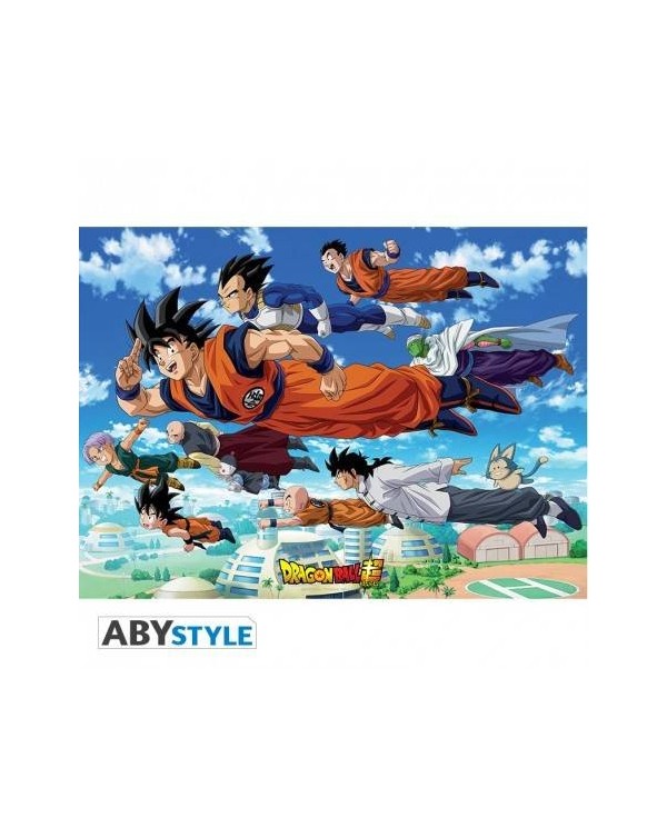 DRAGON BALL SUPER - Póster "El grupo de Goku" (52x38) 