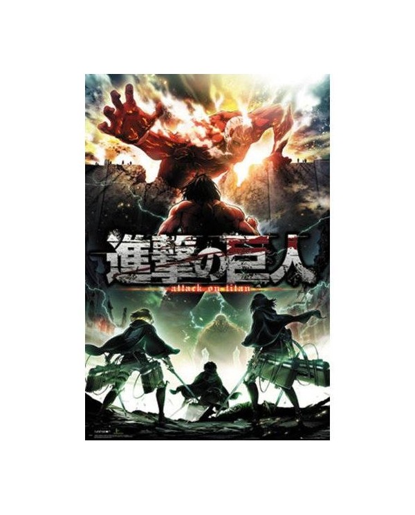 POSTER ATTACK ON TITAN SEASON 2 KEY ART 5028486383382