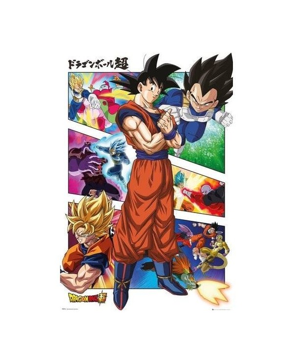 POSTER DRAGON BALL SUPER PANELS