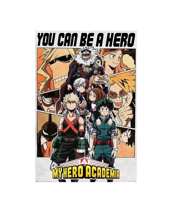 POSTER MY HERO ACADEMIA BE A HERO -Grande