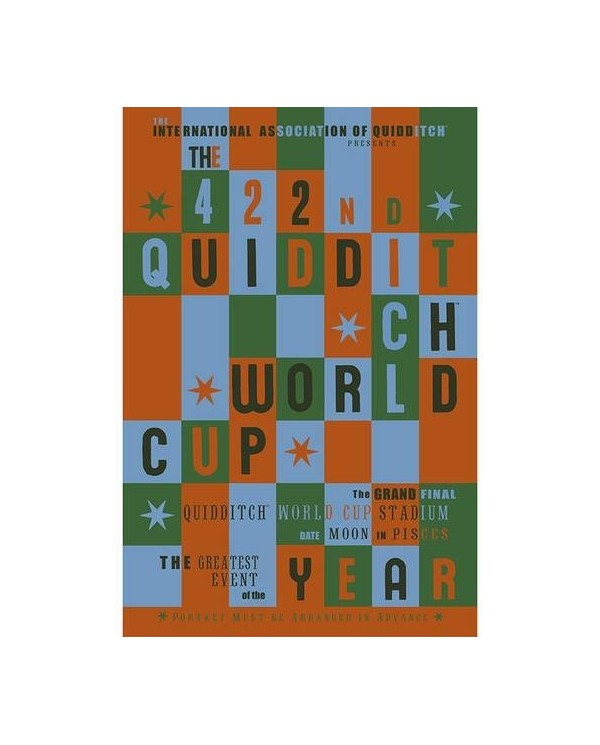 POSTER HARRY POTTER QUIDDITCH WORLD CUP POSTERS7,50 €7,50 €  POSTERS