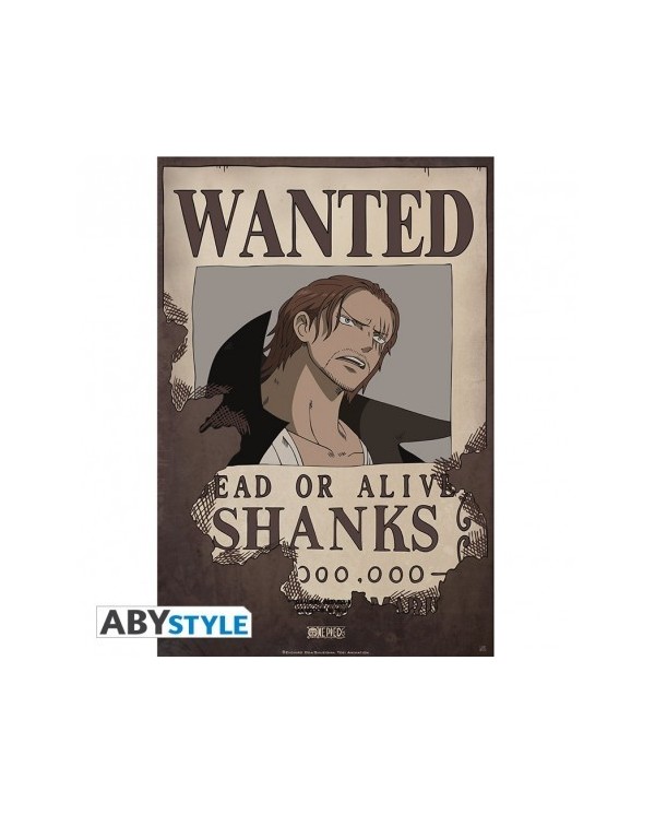 ONE PIECE - Póster "Wanted Shanks" (52 x 35) 3700789282488  5,00 €