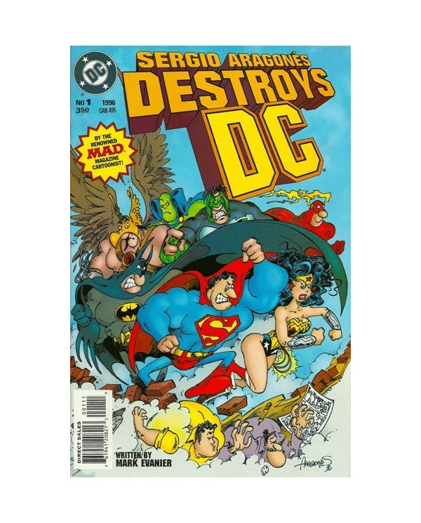 Sergio Aragonés destruye el Universo DC