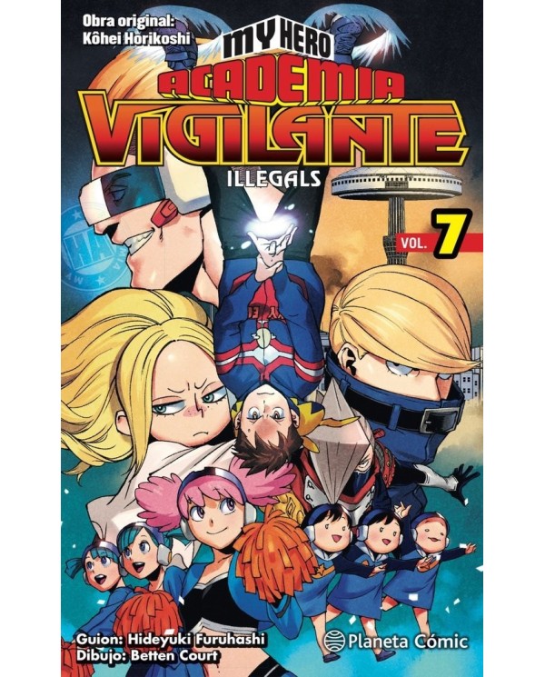 My Hero Academia Vigilante Illegals nº 07