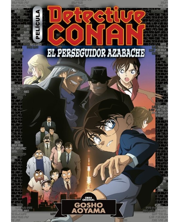 Detective Conan Anime Comic nº 04 El perseguidor negro