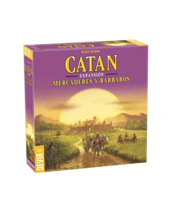 JUEGO DE MESA CATAN MERCADERES Y BARBAROS 8436017220131 DEVIR 34,95 €