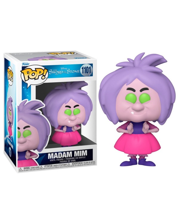 Figura POP Disney Merlin El Encantador Madam Mim