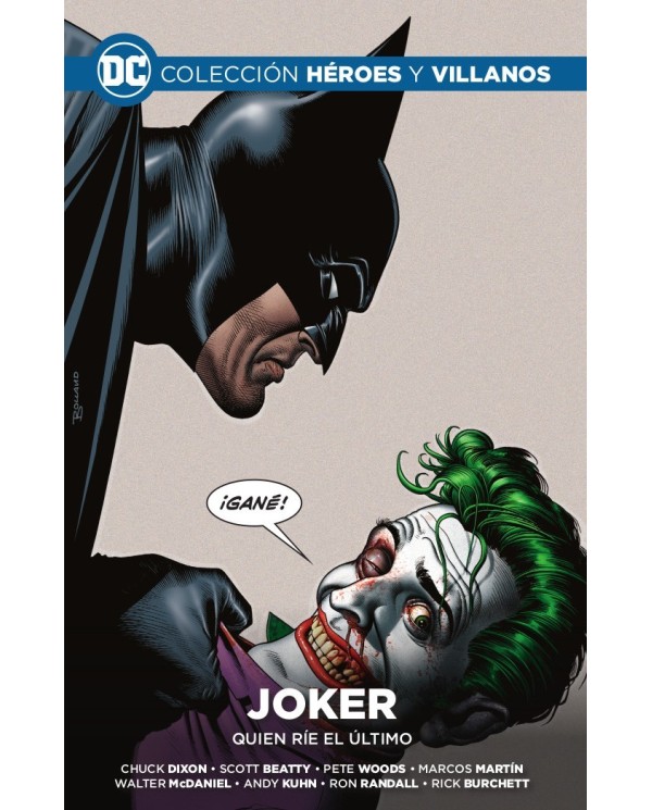 Colección Héroes y villanos vol. 23 - Joker: Quien ríe el último