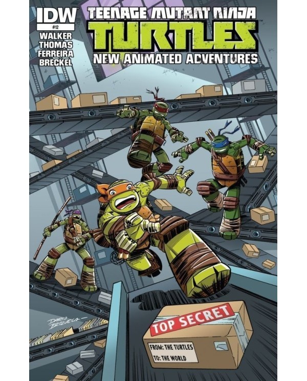 Las nuevas aventuras de las Tortugas Ninja núm. 12