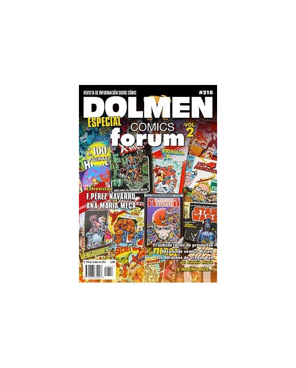 DOLMEN 16. ESPECIAL COMICS FORUM (SEGUNDA PARTE)