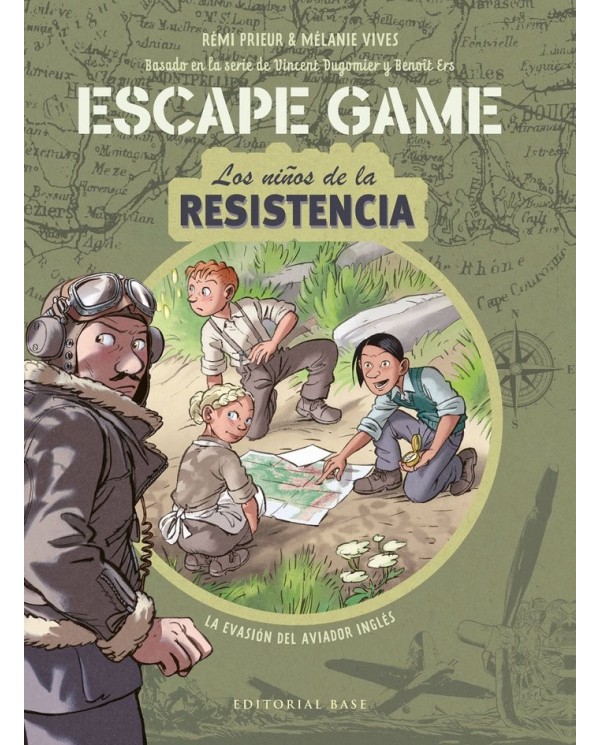 NIÑOS DE LA RESISTENCIA LA EVASION DEL AVIADOR ESCAPE GAME
LA EVASION DEL AVIADOR INGLES