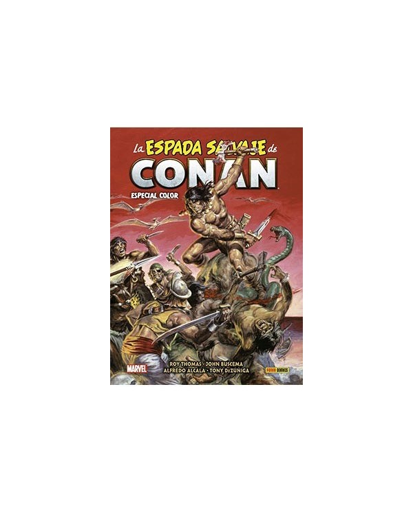 BIBLIOTECA CONAN. LA ESPADA SALVAJE DE CONAN - ESPECIAL COLOR. MARVEL COMICS SUPER SPECIAL