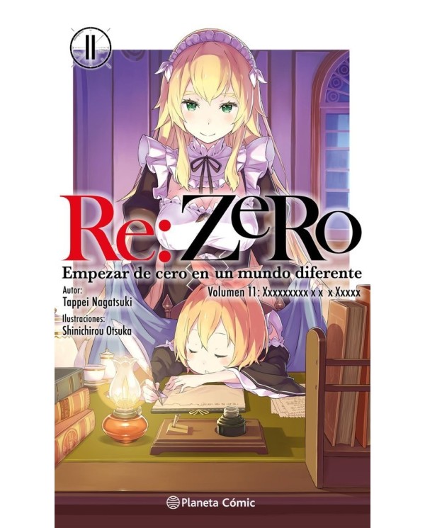 RE ZERO 11 NOVELA