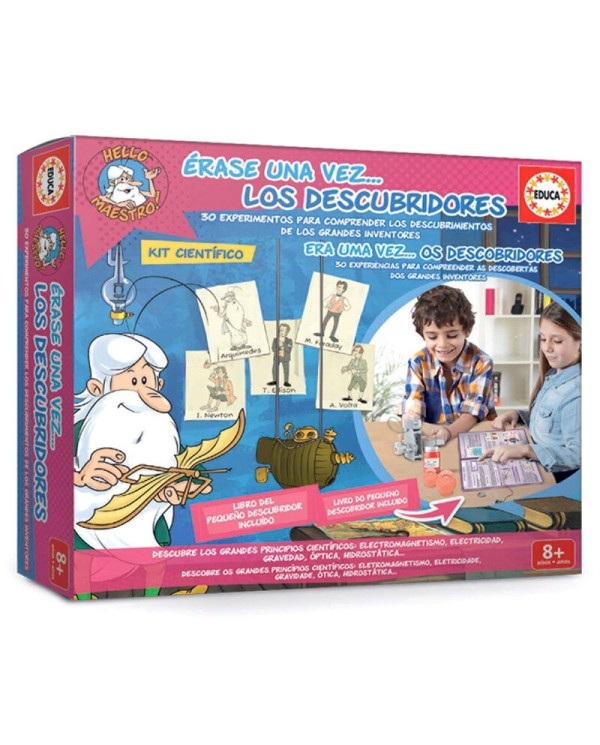 Kit Cientifico Erase Una Vez... Los Descubridores JUEGOS48,95 €48,9...