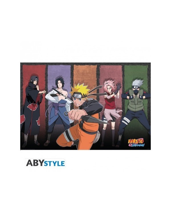 NARUTO SHIPPUDEN - Poster "Naruto & amigos" (91.5x61) 3665361063315