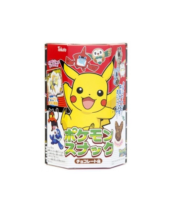 Snack de Chocolate Pikachu Pokemon con Sticker 4901940070459