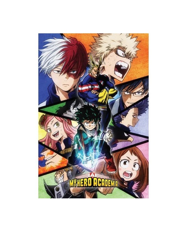 POSTER MY HERO ACADEMIA MOSAICO PERSONAJES POSTERS7,50 €7,50 €  POS...