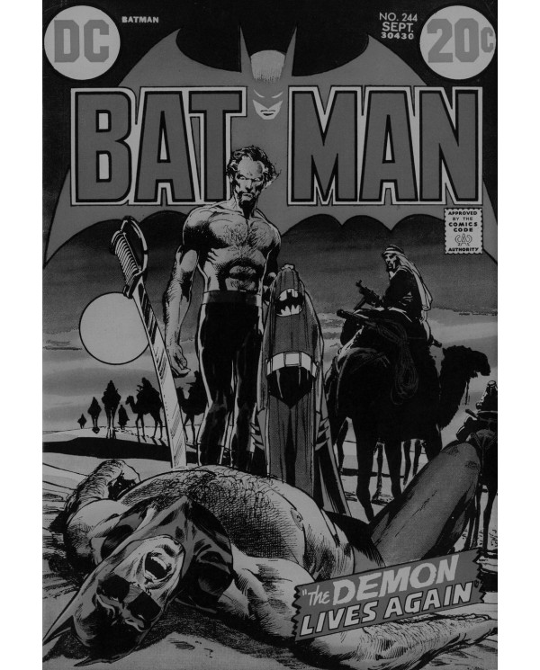 Batman: La saga de Ra's al Ghul - Edición Deluxe limitada en blanco y negro