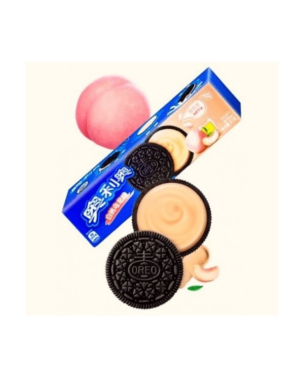 Galletas OREO Rellenas De Crema Sabor melocoton 97g  6901668927910