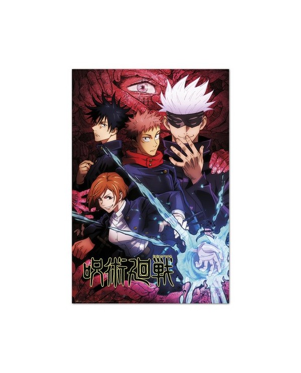 POSTER JUJUTSU KAISEN YUJI & SUKUNA