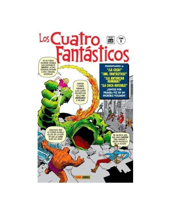 LOS 4 FANTASTICOS 01. GENESIS  (MARVEL GOLD)