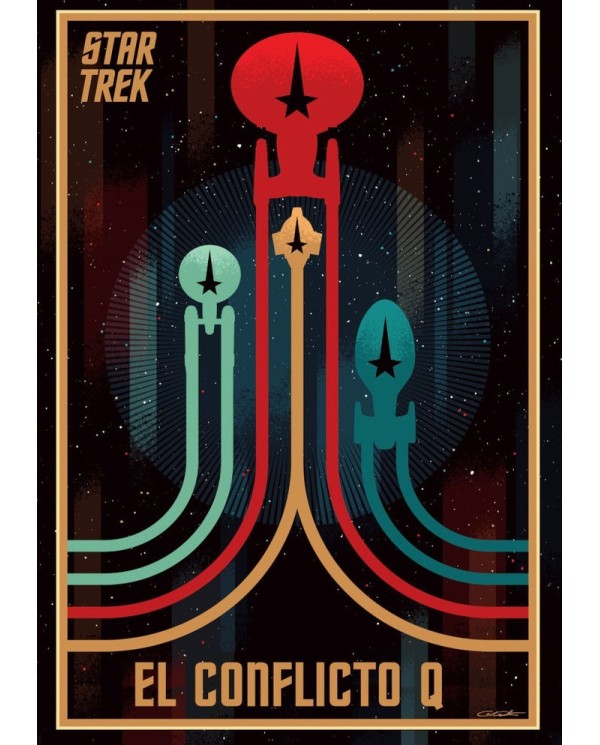 STAR TREK EL CONFLICTO Q 9788412169294  16,90 €