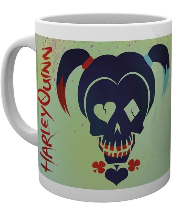 Taza Harley Quinn Skull Escuadron Suicida DC Comics