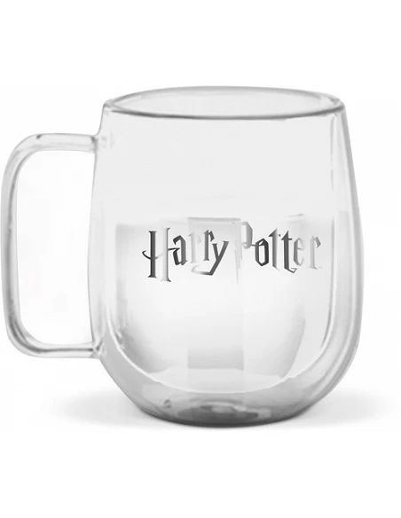 TAZA DE CRISTAL DOBLE PARED 290 ML HARRY POTTER YOUNG ADULT