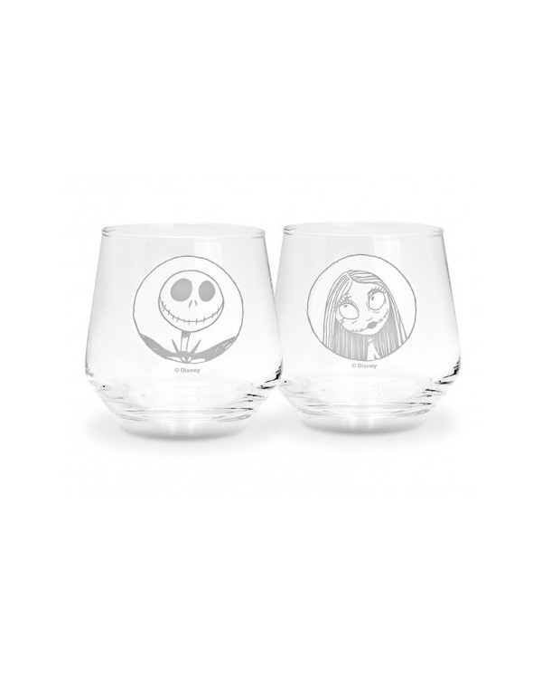 Set de Vasos Jack y Sally Pesadilla Antes de Navidad 23665361067195...