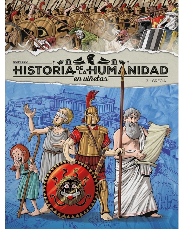 HISTORIA DE LA HUMANIDAD EN VIÑETAS. GRECIA ESPIRAL14,90 €14,90 €  ...