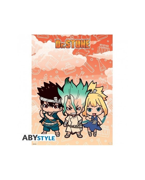 DR STONE - Poster "Senku, Kohaku, & Chrome" (52x38) POSTERS5,00 €5,...