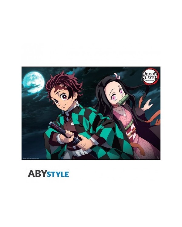 Kimetsu No Yaiba - Poster « Tanjiro & Nezuko » (91.5x61) POSTERS7,5...