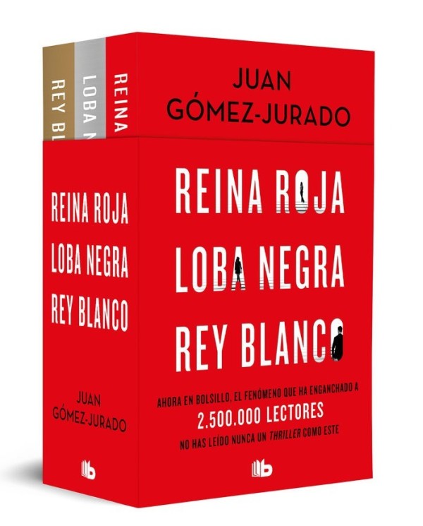 TRILOGIA REINA ROJA PACK REINA ROJA LOBA NEGRA REY BLANCO LOBA NEGR...