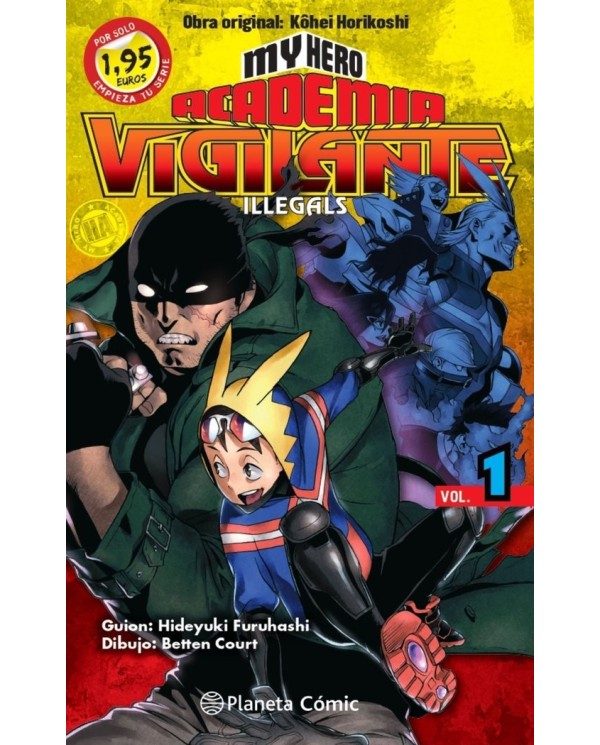 MM MY HERO ACADEMIA VIGILANTE ILLEGALS 1 1,95 9788411400114SM