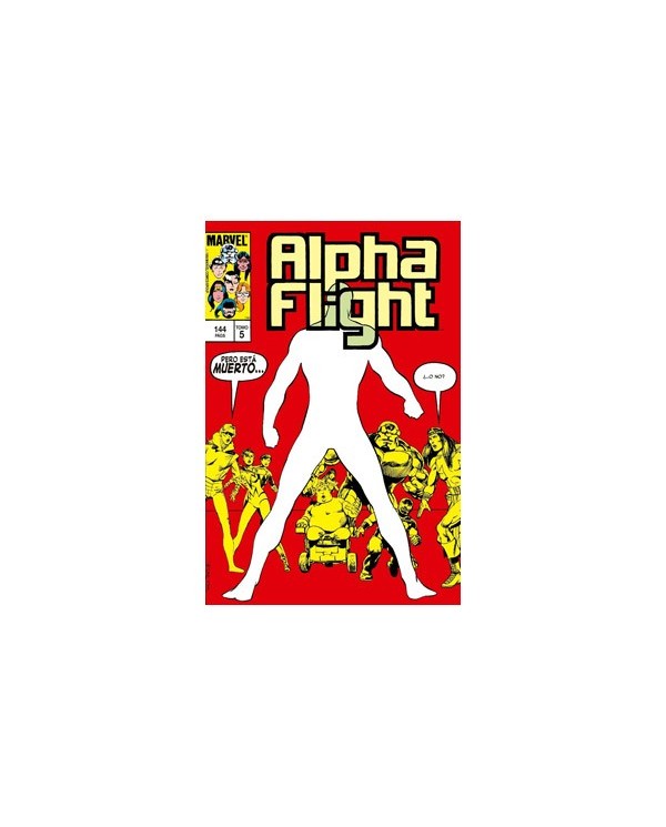 BIBLIOTECA ALPHA FLIGHT N.5. 1985: ALPHA FLIGHT 25-29, SECRET WARS II 4 USA