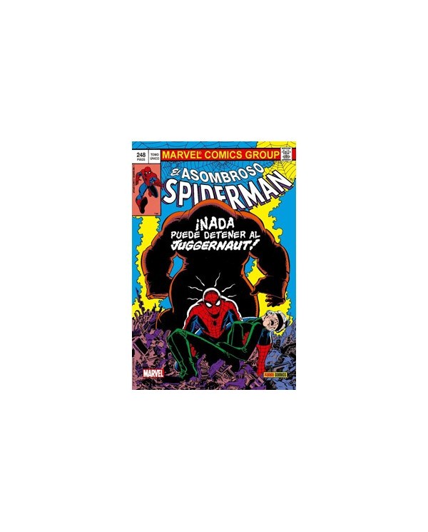 100% MARVEL HC SPIDERMAN. NADA PUEDE PARAR AL JUGGERNAUT