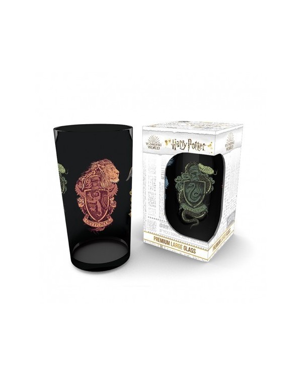 Harry potter Vaso 400ml Escudos de Howgarts  5028486385096