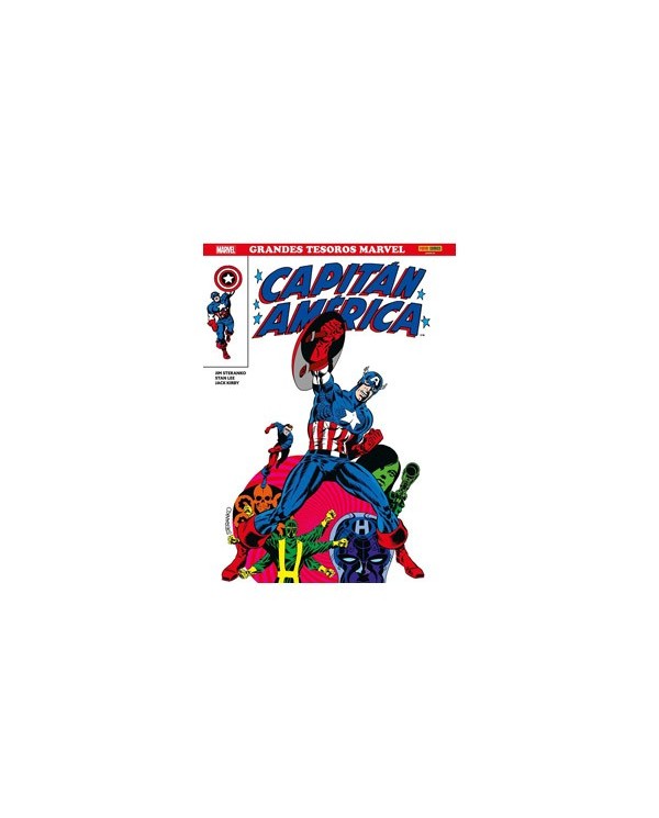 GRANDES TESOROS MARVEL. CAPITAN AMERICA DE JIM STERANKO