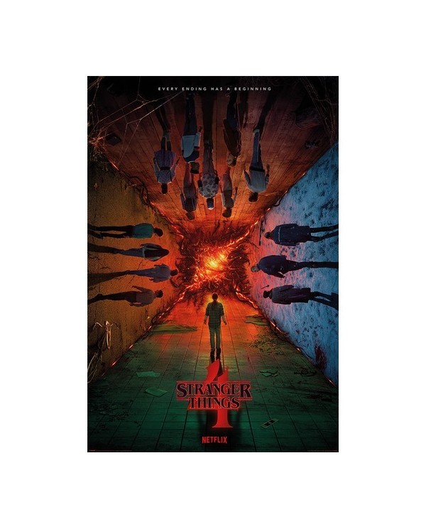 POSTER STRANGER THINGS T4 EVERY ENDING HAS A BEGINNING POSTERS7,50 ...