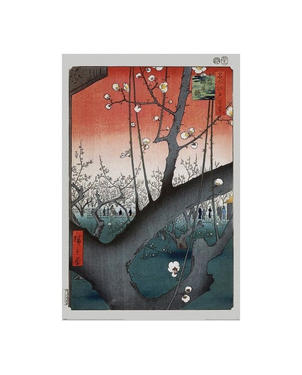 POSTER HIROSHIGE PLUM ORCHARD NEAR KAMEIDO SHRINE POSTERS7,50 €7,50...